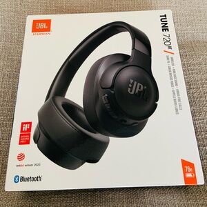 JBL Tune 720BT Black Wireless Headphones